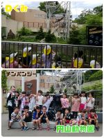 Ｄくみチンパンジーのところでは、「1.2.3...9匹もいる！！」とみんなで一緒に数え、「いっぱいいるー！！」と喜んでいましたよ！