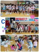 Cくみ新聞遊びをしました✨好きな物を作ったり、雪のように降らせたりしましたよ🎵