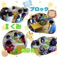 Ｉくみ最近の自由遊びはぬりえが大流行です🖍️塗り方も上手になってきました！！